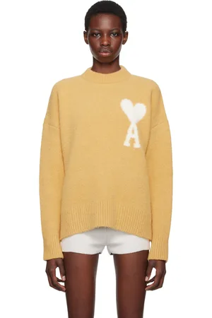 Ami Pull jaune à logo Ami de cœur