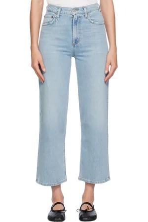 AGOLDE Jean Ren bleu