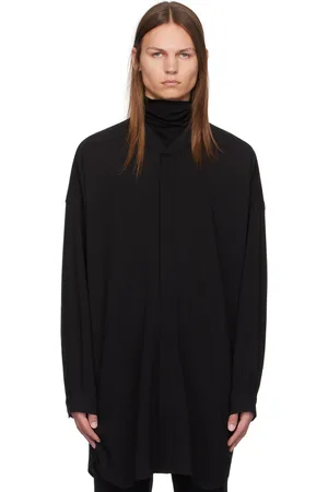 Rick Owens Chemise surdimensionnée Faun noire
