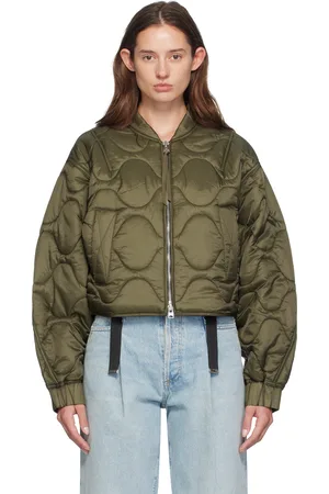 AGOLDE Blouson aviateur Iona kaki
