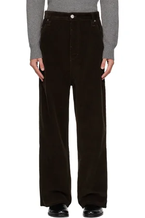 Ami Pantalon ample brun