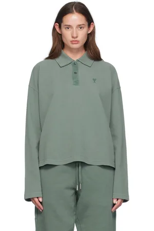 Ami Polo bleu à logo Ami de cœur