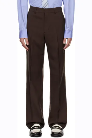 Ami Pantalon droit brun