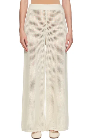 Lisa Yang Pantalon de détente Mei blanc cassé
