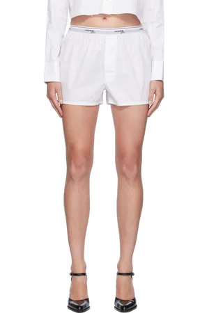 HOMMEGIRLS Short boxeur blanc