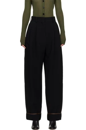 Recto Pantalon noir à plis