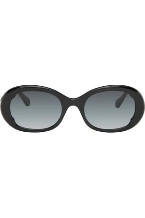 Chloé Lunettes de soleil ovales noires