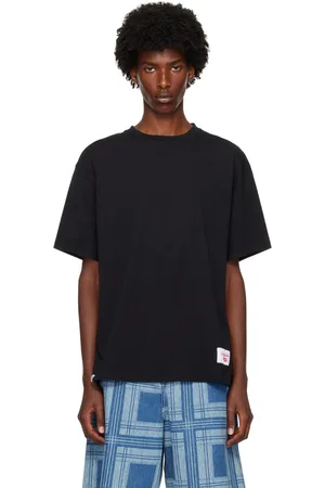 Charles Jeffrey Loverboy T-shirt noir à écusson à logo