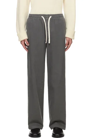 A.P.C. Pantalon Duke gris en denim édition Tame Impala
