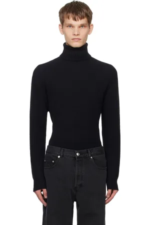 A.P.C. Col roulé Marc noir