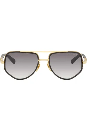 DITA EYEWEAR Lunettes de soleil Mach-X doré et noir