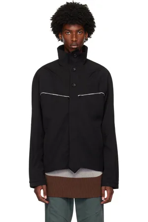 Kiko Kostadinov Blouson Ohne K noir à pinces