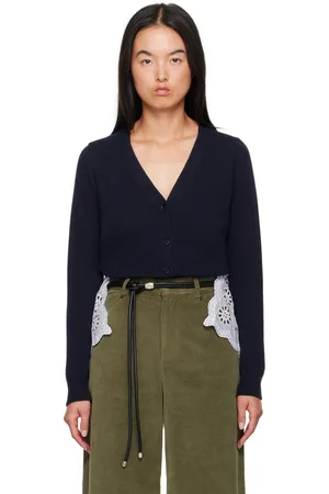 SEA Cardigan Lennon bleu marine