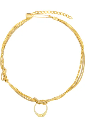 MAGLIANO Collier doré à ornements noués