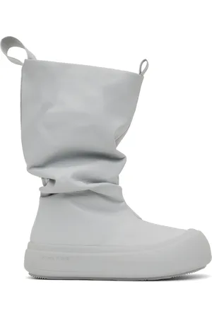 Yume Yume Bottes style pêcheur hauteur mi-mollet grises