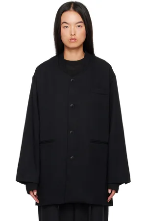 CORDERA Blouson léger noir en laine