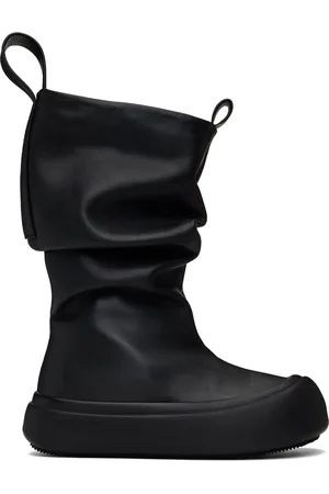 Yume Yume Bottes style pêcheur hauteur mi-mollet noires