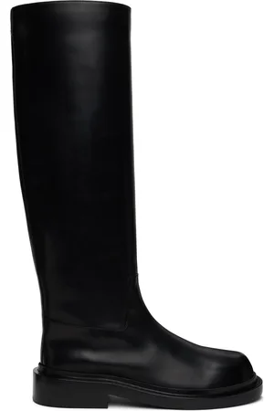 Jil Sander Bottes hautes noires