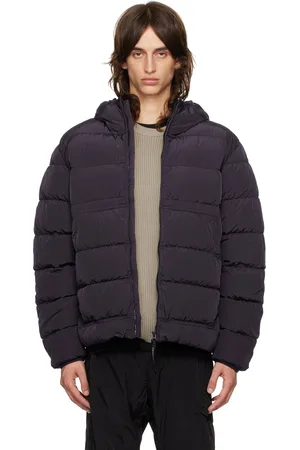 C.P. Company Blouson mauve en Chrome-R rembourré en duvet à verres