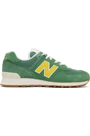 New Balance Baskets 574 vertes