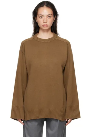 Loulou de Saison Pull Safi brun