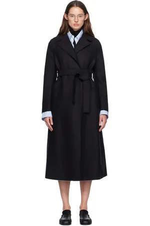 Harris Wharf London Manteau long noir
