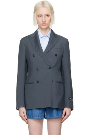 HOMMEGIRLS Veston gris en laine