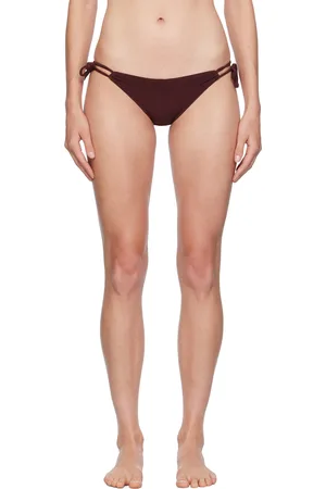 Yasmine Eslami Culotte de bikini Mona bourgogne