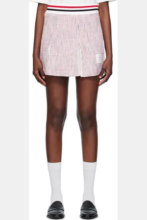 Thom Browne Minijupe multicolore à plis creux