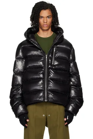 Rick Owens Blouson Sealed noir rembourré en duvet - Porterville