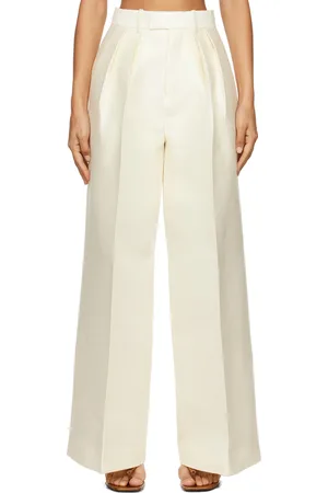 Arch4 Pantalon Melody blanc cassé