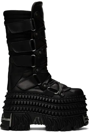 Vetements Bottes Tower noires édition New Rock