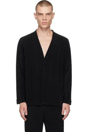 Issey Miyake Veston plissé Tailored 1 noir