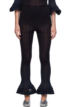 Issey Miyake Pantalon noir et bleu marine - Asagao