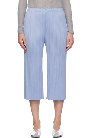 PLEATS PLEASE ISSEY MIYAKE Pantalon Monthly Colors August bleu