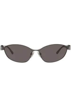 Balenciaga Lunettes de soleil Miami gris acier