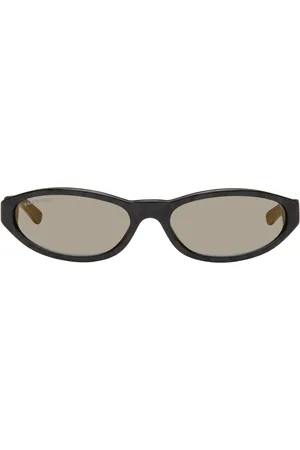 Balenciaga Lunettes de soleil rondes Neo noires