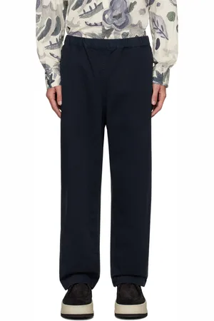 CASEY CASEY Pantalon Fabi bleu marine