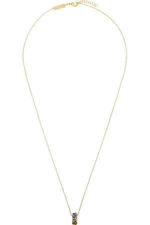 Maison Margiela Collier doré à pendentif à ornements étoilés
