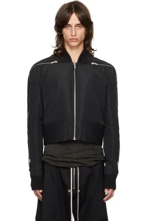 Rick Owens Blouson aviateur Seb noir à glissières - Porterville