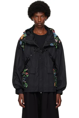 Andersson Bell Blouson noir à empiècement de style harnais