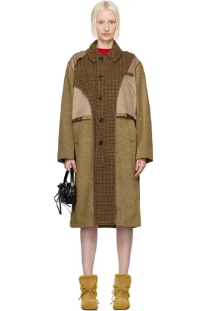 Andersson Bell Manteau multicolore à empiècements superposés