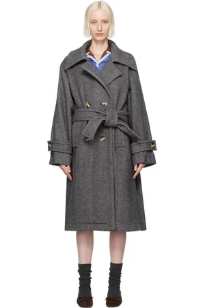 Caro Editions Manteau gris - Coco