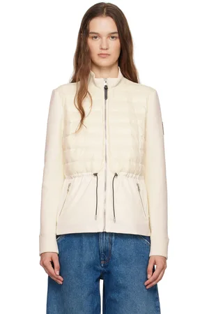 Mackage Blouson Joyce-Z blanc cassé rembourré en duvet
