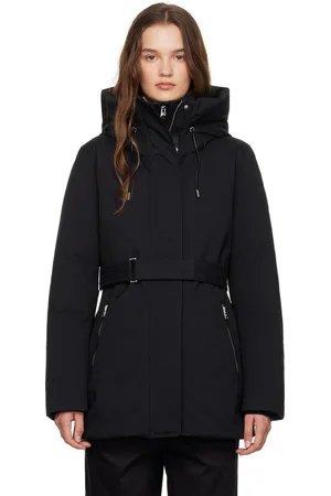 Mackage Manteau Jeni-NFZ noir rembourré en duvet