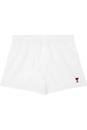 Ami Boxer blanc à logo Ami de cœur