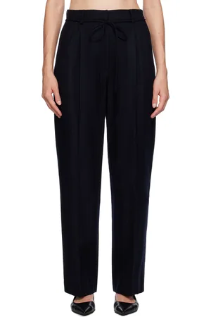 LE 17 SEPTEMBRE Pantalon droit bleu marine