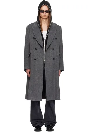 OUR LEGACY Manteau Whale gris