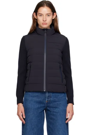 Mackage Blouson Oceane-City bleu marine rembourré en duvet