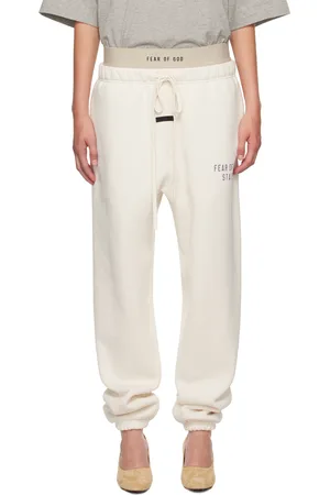 FEAR OF GOD Pantalon de survêtement blanc cassé